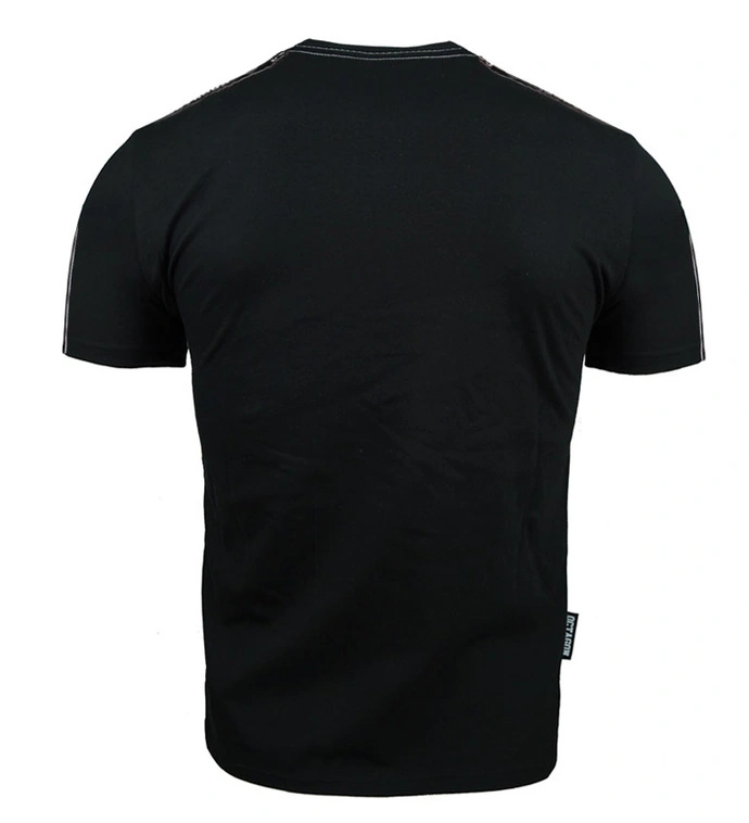 Koszulka męska T-shirt Octagon Stripe czarno/biała