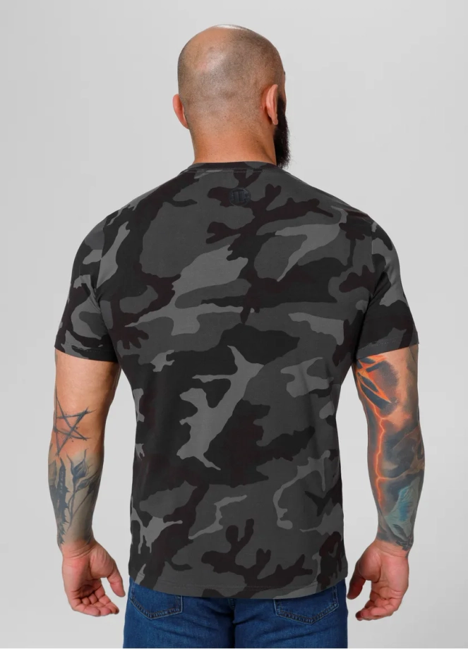 Koszulka męska T-Shirt Pit Bull Pitbull Classic Boxing black camo