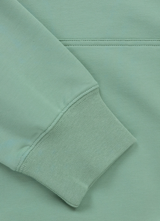 Bluza męska z kapturem Pitbull Pit Bull Dog SD miętowa zielona