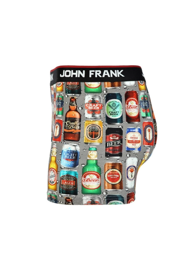 Bokserki męskie John Frank Fresh szare