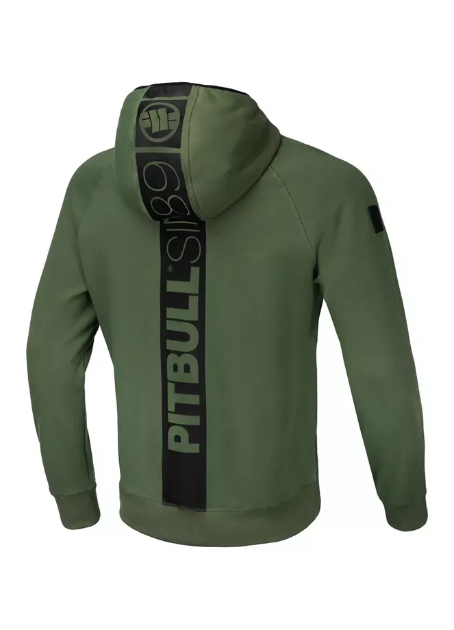 Bluza męska Pitbull Stafford 23 Pit Bull hooded zielona