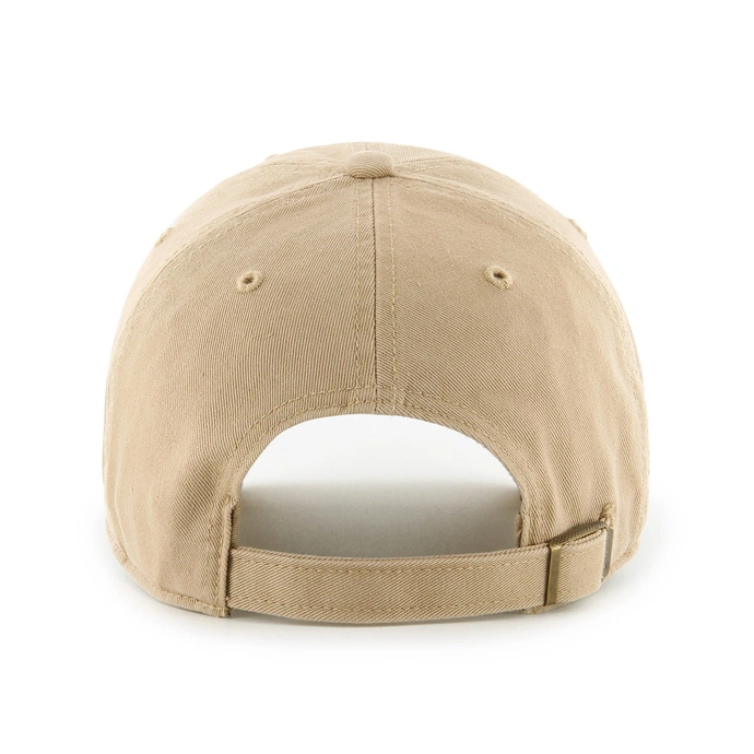 Czapka dziecięca z daszkiem 47 Brand New York Yankees Clean Up Khaki beżowa