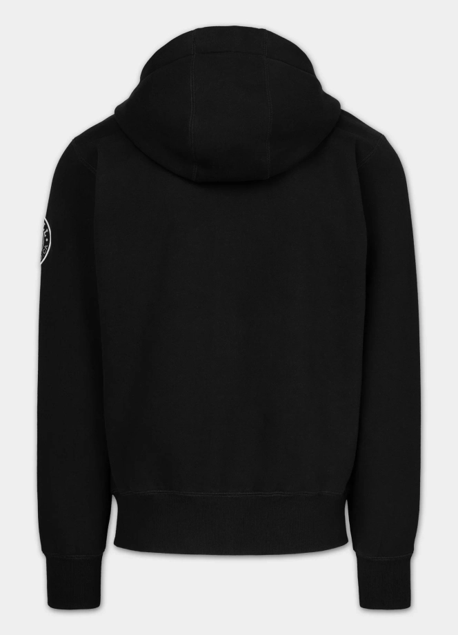 Bluza męska rozpinana z kapturem Pit Bull Norton czarna