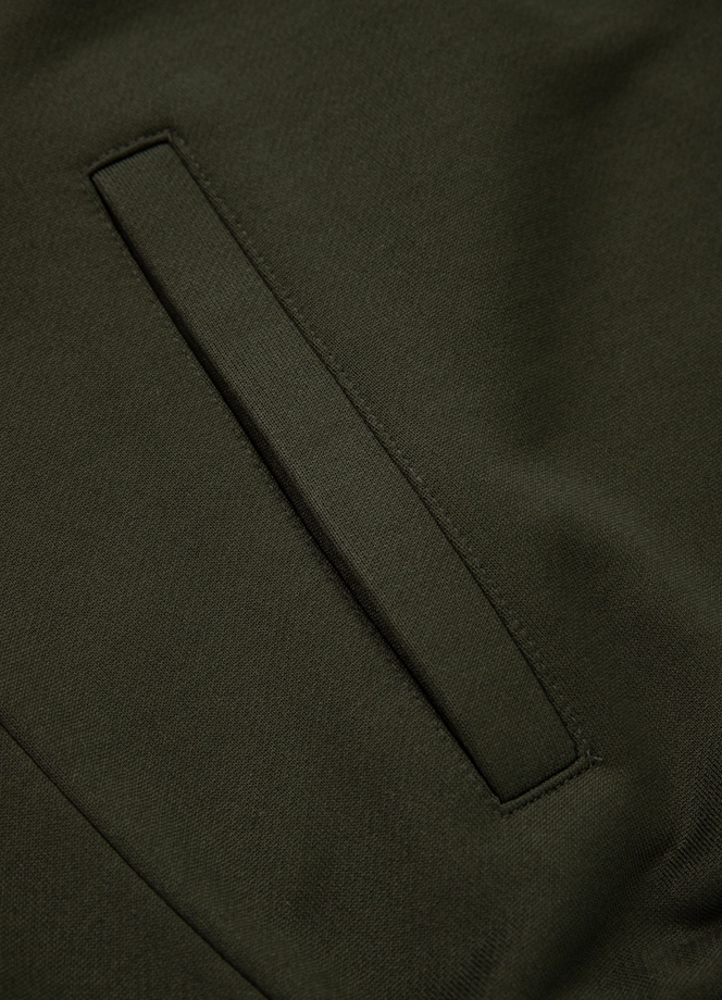 Komplet dresowy męski Pitbull Pit Bull Tape Logo 25 Trackjacket zielona