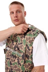 Kamizelka bezrękawnik zimowa Mass Denim Hardy camo