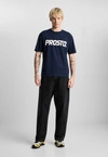 Koszulka męska t-shirt Prosto Biglog granatowa