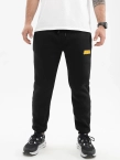 Spodnie dresowe męskie Jigga Wear Name Patch czarne