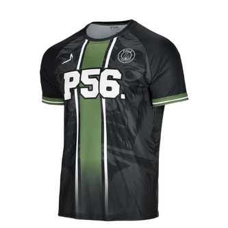 Koszulka męska T-shirt Dudek P56 Palę Sobie Grass Lion Football czarny