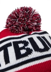 Czapka zimowa z pomponem Pit Bull Beanie Fleming navy/red