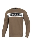 Bluza męska Pitbull Pit Bull Sherwood 24 crewneck brązowa