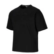 Koszulka męska Oversize T-shirt Patriotic P-3D czarna