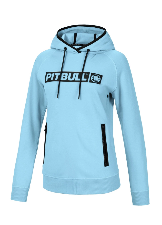 Bluza damska z kapturem Pit Bull Pitbull Georgia 24 hooded jasno niebieska