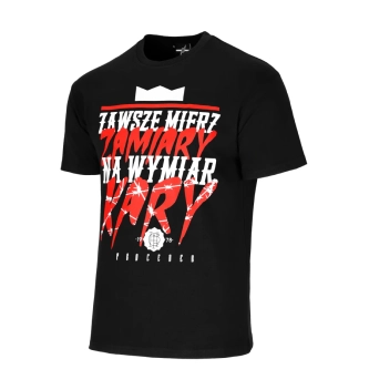 Koszulka męska T-shirt Chada Proceder Wymiar Kary czarna