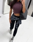 Legginsy damskie Olavoga MENEKO czarne