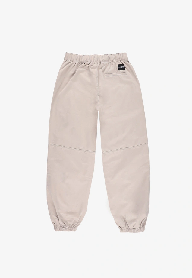 Spodnie męskie Jogger Jeans Baggy Prosto Slate beżowe