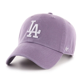 Czapka z daszkiem 47 Brand Los Angeles Dodgers Clean Up fiolet