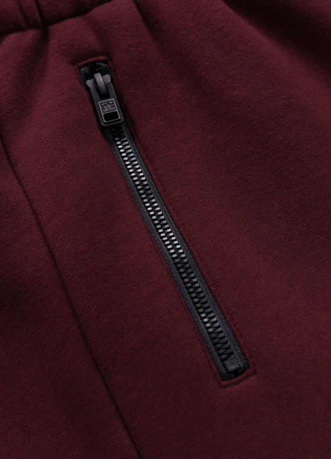 Spodnie męskie dresowe Pit Bull Hatton 25 bordowe