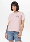 Koszulka damska T-shirt oversize Pit Bull Planet Surf różowa