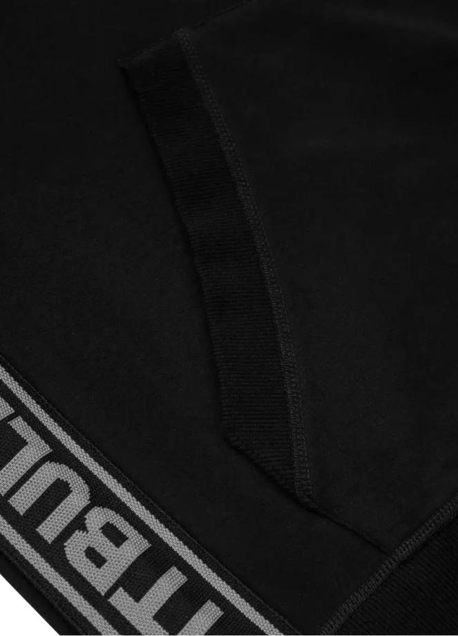 Bluza męska Pitbull Brighton Pit Bull hooded czarna