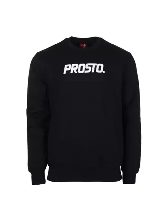 Bluza męska Prosto Klasyk Yimello crewneck czarna