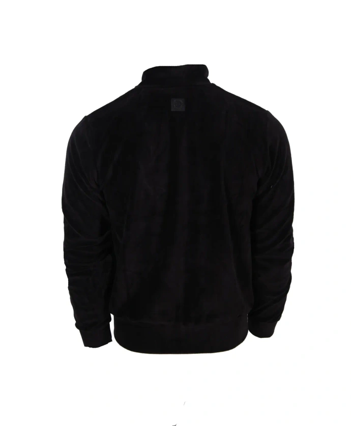 Bluza męska welur Diil Laur crewneck czarna