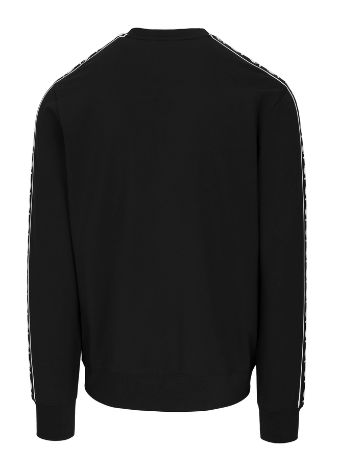 Bluza męska bez kaptura Pitbull Pit Bull Tape Nugget czarna