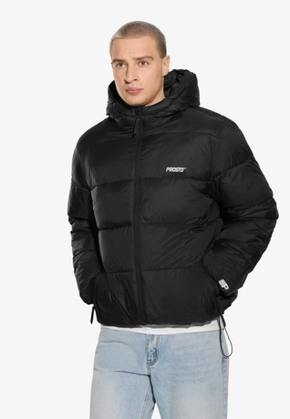 Kurtka zimowa męska Prosto Puffer 404 czarna