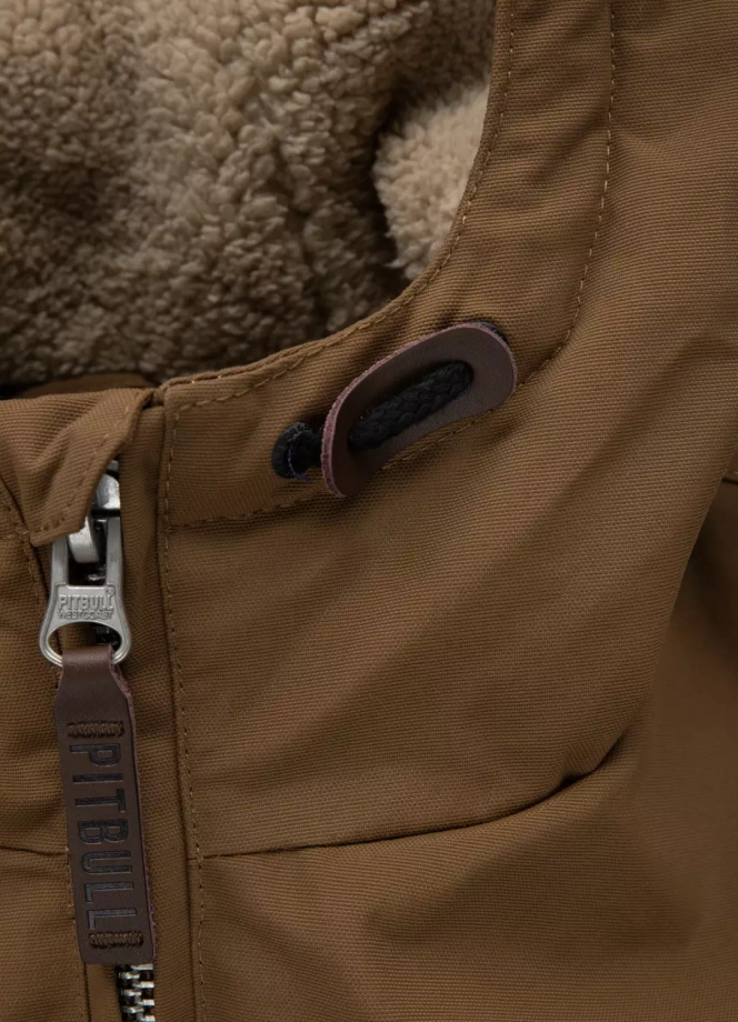 Kurtka zimowa męska Pit Bull Elkwood 3 Jacket brązowa