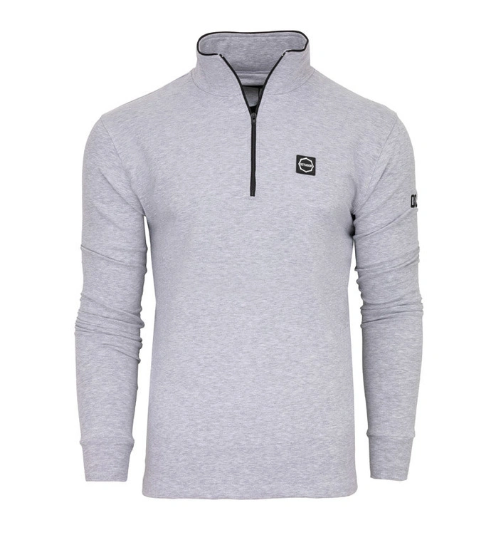 Bluza męska Octagon Arizona Logo crewneck szara