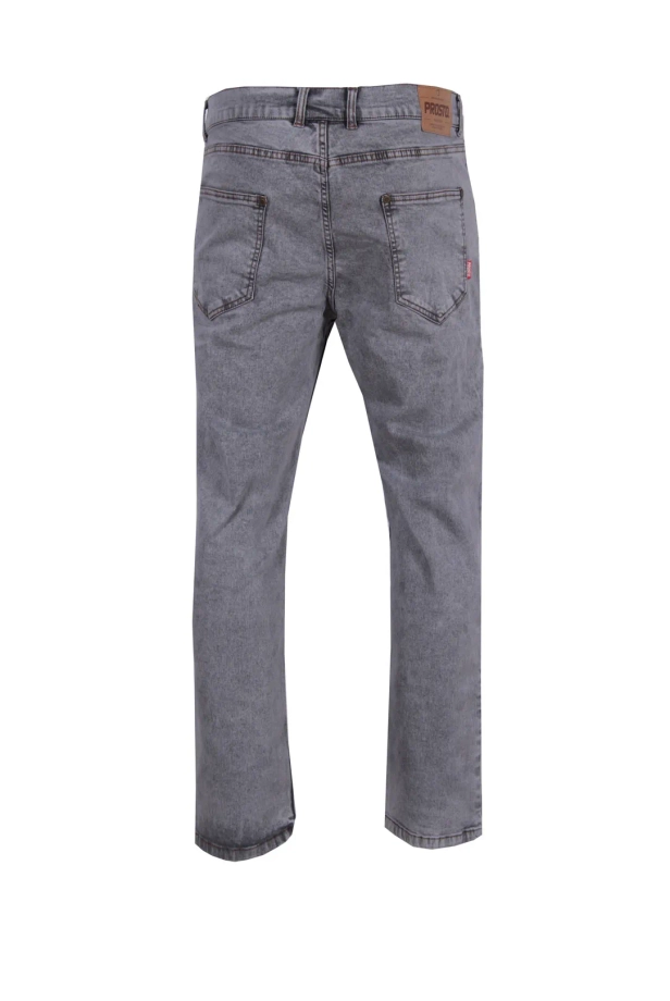 Spodnie męskie jeans Prosto Klasyk Regular Pocklog 24 szare