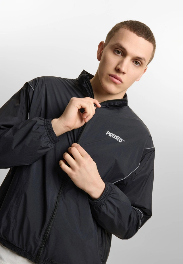 Komplet dresowy męski Prosto Street Armour czarny