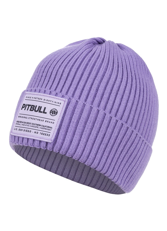 Czapka zimowa Pit Bull Beanie Dock liliowa fioletowa