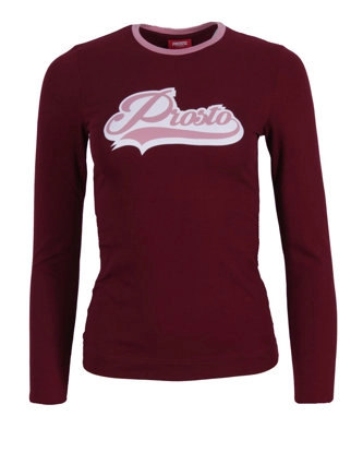 Koszulka Longsleeve damski Prosto Klasyk Ballu bordo