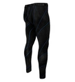 Legginsy kompresyjne męskie Octagon Voyager czarne/niebieskie
