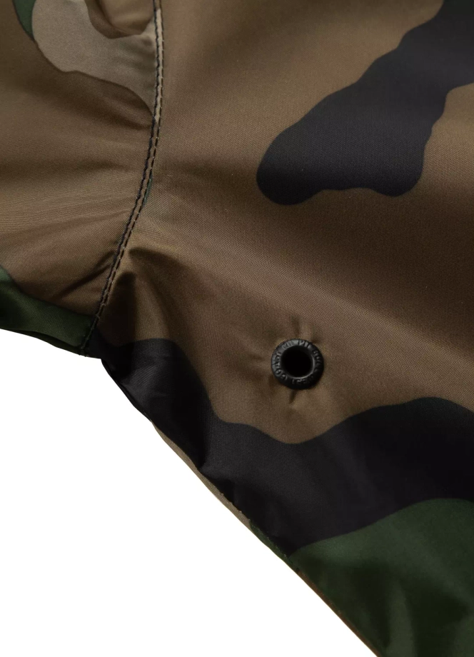Kurtka męska wiosenna przejściowa Pit Bull Athletic Hilltop Nylon Jacket wiatrówka zielone camo