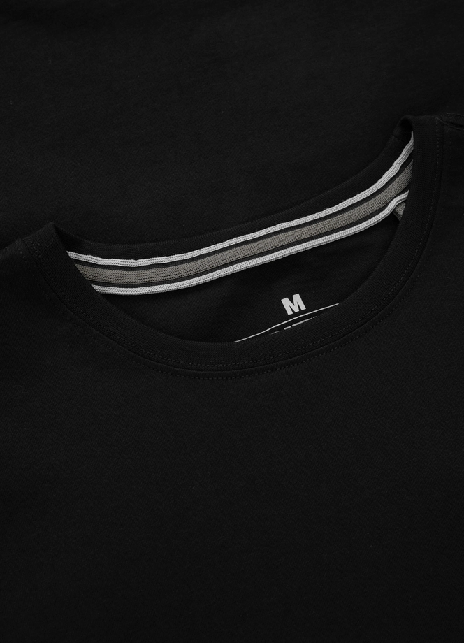 Koszulka męska T-Shirt Pitbull Small Logo czarna