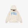 Bluza dziecięca z kapturem Prosto Kids Pro hoodie beżowa