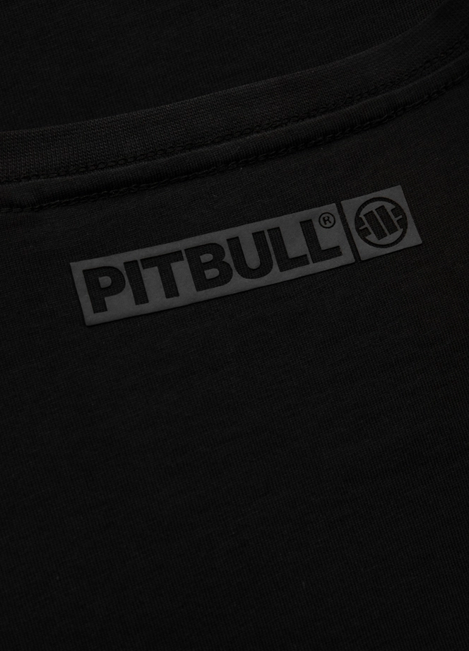 Koszulka męska T-Shirt Pitbull Hilltop czarna all black
