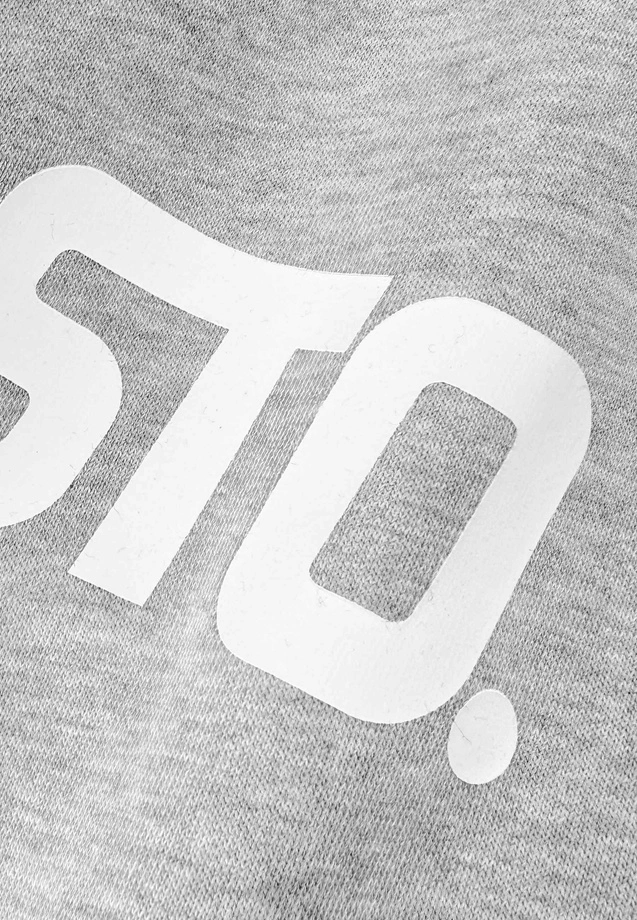 Bluza męska Prosto Old Logo crewneck szara