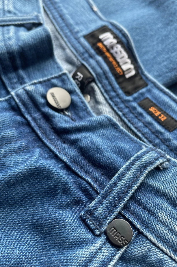 Spodnie męskie Jeans Mass Denim Box niebieskie