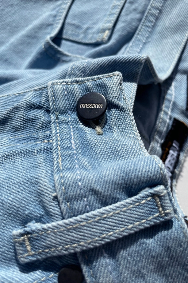 Spodenki męskie jeansowe Mass DNM Box jasne niebieskie