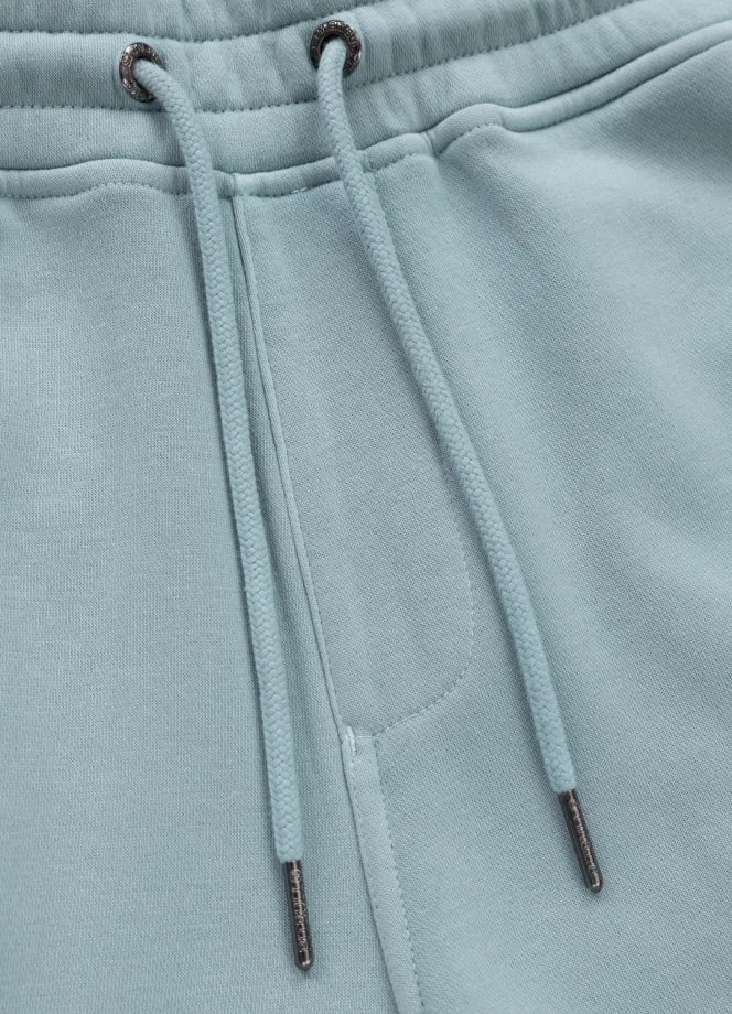 Komplet dresowy krótki Pitbull Pit Bull Lancaster 2 Washed jasno niebieski