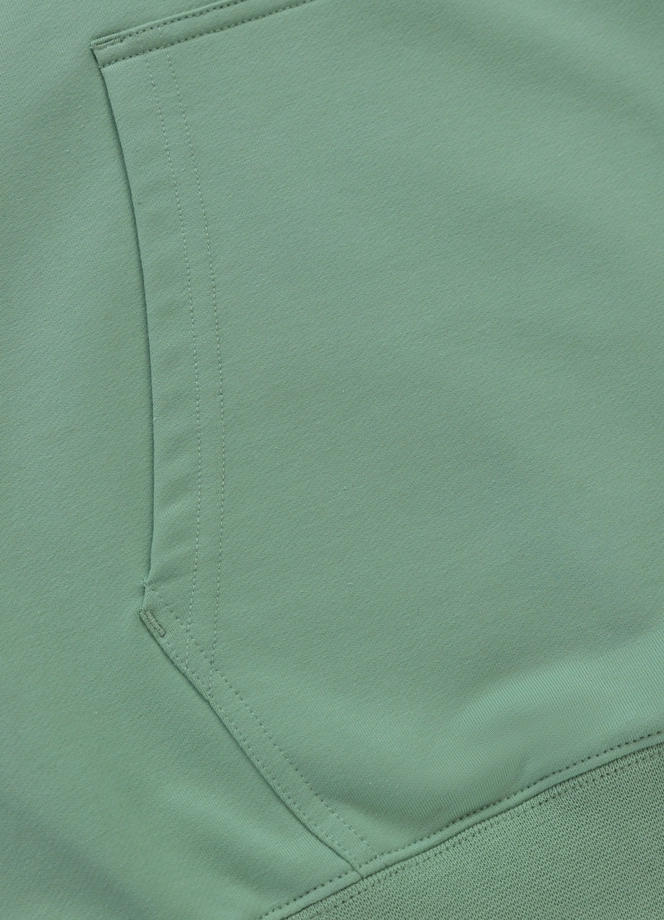 Bluza męska z kapturem Pitbull Pit Bull Tape Nugget miętowa zielona