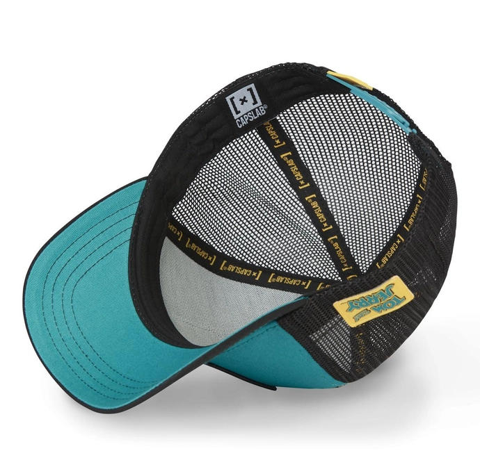 Czapka z daszkiem Capslab Looney Tunes Tom&Jerry niebiesko/czarna