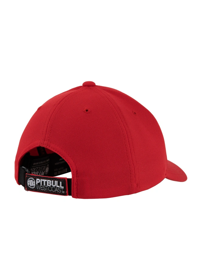 Czapka z daszkiem Snapback Pit Bull Pitbull Seascape czerwona