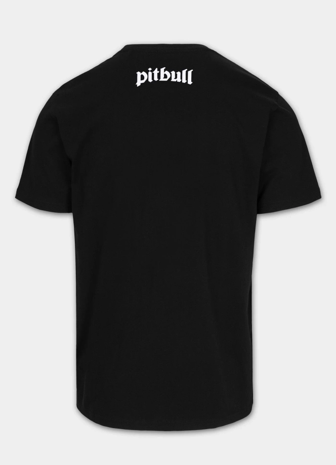 Koszulka męska T-Shirt Pitbull West Coast O'side czarny