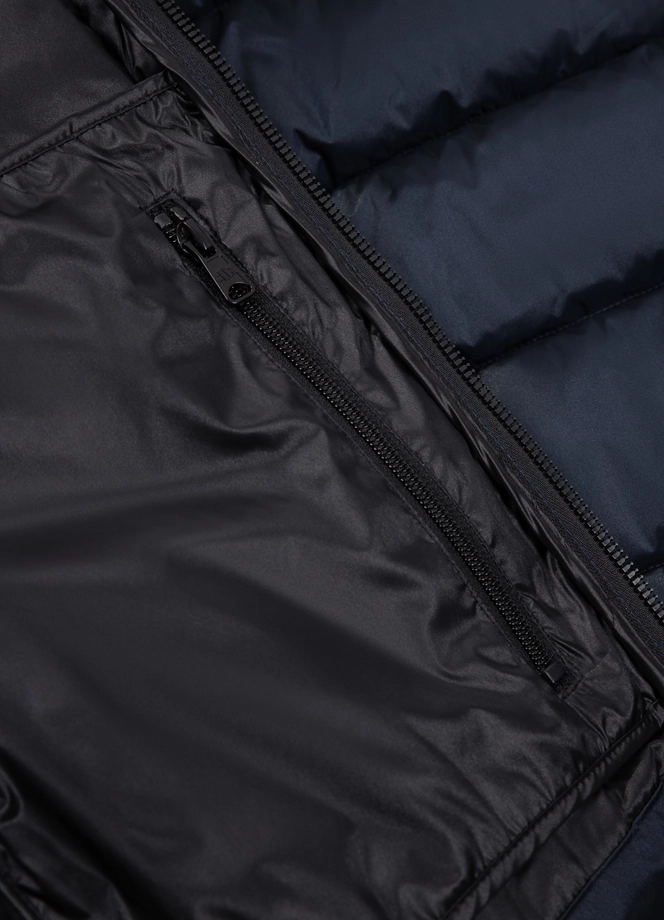 Kurtka zimowa męska Pit Bull Barles Ribstop granatowa