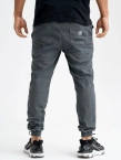 Spodnie męskie Jogger Jeans Jigga Wear Crown szare