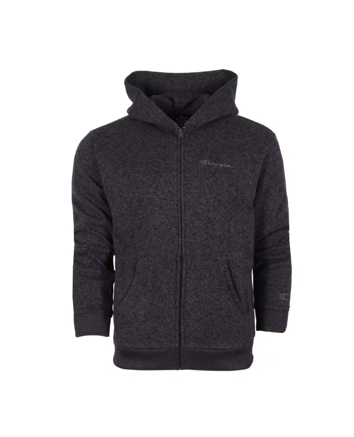 Bluza męska rozpinana Champion Sweater ciemny szary
