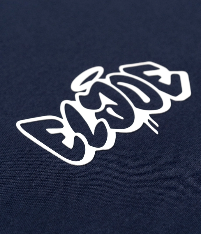 Koszulka męska T-shirt Elade throw up 3D granatowa